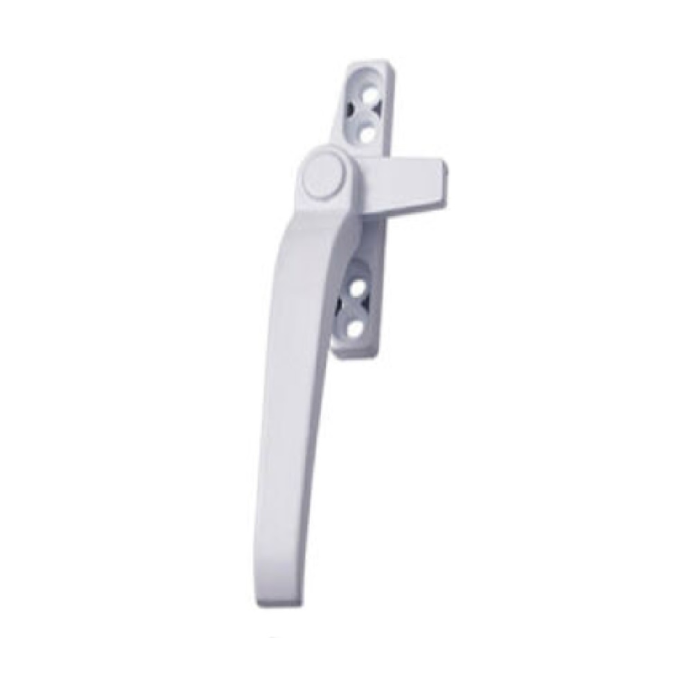 HardwareCity Model D Curve Wedgeless Window Handle Left (White)